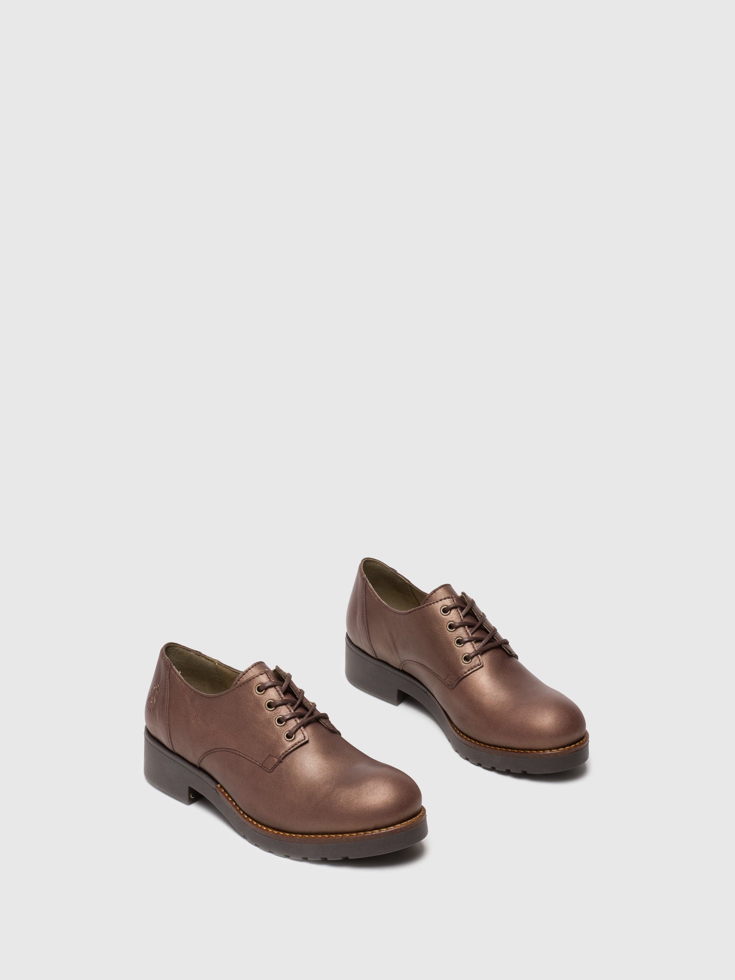 Fly London Brown Lace-up Shoes